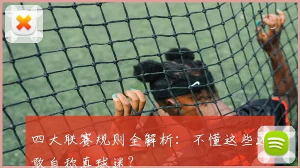 四大联赛规则全解析：不懂这些还敢自称真球迷？